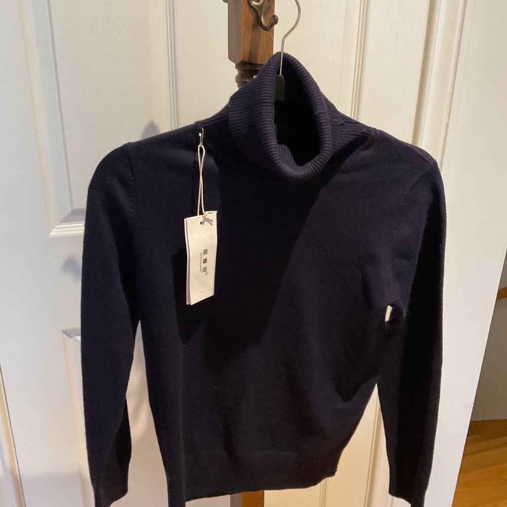 Langmanni Wool Cashmere Blend Turtleneck Sweater xs/s
